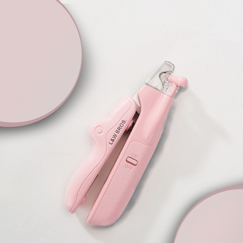 TrimSure™ LED Pet Nail Clippers – Precise & Safe Grooming for Dogs & Cats