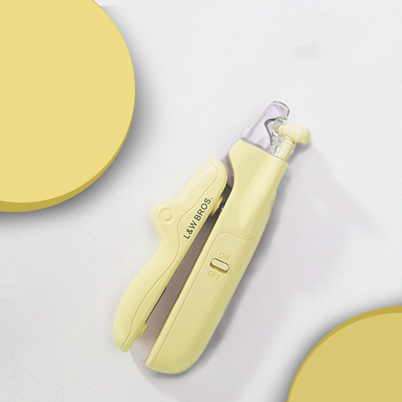 TrimSure™ LED Pet Nail Clippers – Precise & Safe Grooming for Dogs & Cats