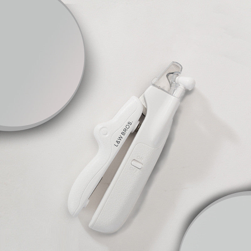 TrimSure™ LED Pet Nail Clippers – Precise & Safe Grooming for Dogs & Cats