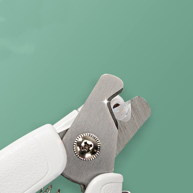 TrimSure™ LED Pet Nail Clippers – Precise & Safe Grooming for Dogs & Cats